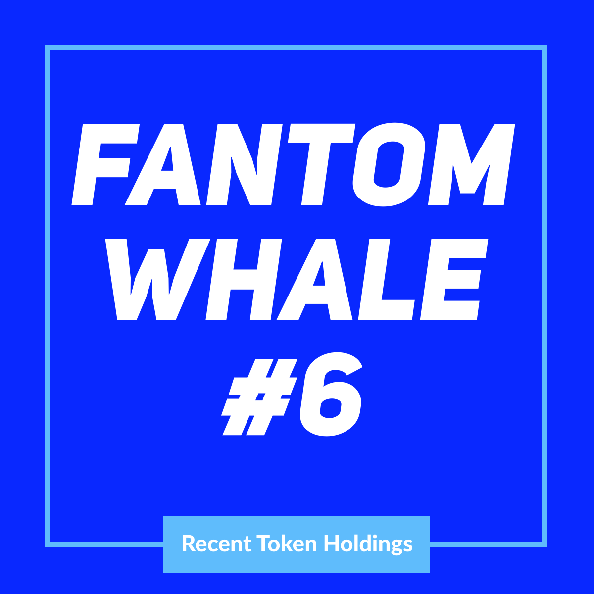 Fantom Whale #6